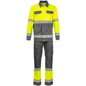 Traje de Trabajo Ligero para Hombre, Ropa de Trabajo con Cremallera Completa, Traje de Trabajo de Algodón - Product Image 1