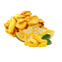 Chips de Jackfruit Séché Biologique Standard d'Exportation, Goût Sucré et Croustillant, Processus AD, Emballage Sous Vide en Vrac, Fournisseur Vietnamien