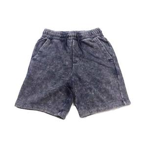Shorts pour hommes Lavage à l'acide Short vieilli Street Wear French Terry Fleece Cotton Vintage Cotton Vêtements pour hommes Joggers - Product Image 1
