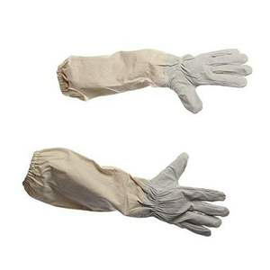 Guantes de apicultura de cuero personalizados Mangas DE SEGURIDAD ventiladas de manga larga Protección antipicaduras Pantalla táctil antivibración para - Product Image 3