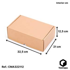 Boîte postale pliable 325x21x12,5 cm à assemblage automatique avec couvercle, carton robuste pour chaussures et usage en armoire Annima Zapatos - Product Image 2