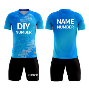 Nouvelle équipe de conception fabrication ensembles de maillots de football 100% polyester Top haute qualité personnalisé sublimation uniforme de football oem - Product Image 5