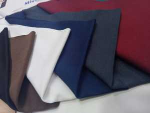 Inmejorable comodidad DTY poliéster Spandex tela para niñas suave ligero urdimbre tejido liso que absorbe la humedad para deportes - Product Image 4