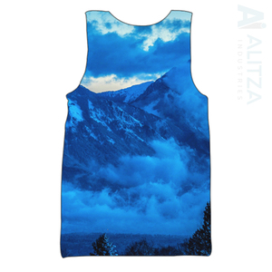 Camiseta sin mangas de gimnasio para hombre OEM personalizada al por mayor sublimación impresa precio de fábrica Chaleco de LICRA sin costuras estilo de color sólido - Product Image 2