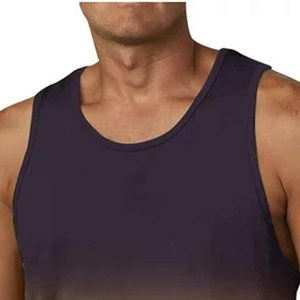 Camiseta sin mangas para hombres de tendencia de secado rápido de alta calidad transpirable sostenible ropa de entrenamiento de gimnasio camiseta sin mangas - Product Image 2