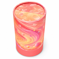 Tube d'emballage pour fruits et fleurs en papier écologique, recyclable et résistant à l'humidité