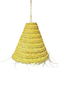 ตะกร้าสานไม้ไผ่ทำมือ รูปทรงกรวยธรรมชาติ ของตกแต่งบ้าน งานฝีมือ - Product Image 2
