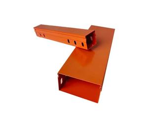 Système de support perforé coloré pour câbles, résistant à la corrosion, en acier galvanisé avec revêtement industriel en poudre - Product Image 2