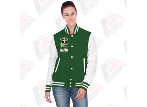 Venta caliente de las mujeres Casual Street Wear Varsity Jacket Nueva moda de impresión personalizada chaqueta transpirable para las mujeres - Product Image 4
