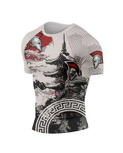 2026 High Quality Latest Design New Style Fully Customized Men Rash Guard / Wholesale Price Regular Length Men Rash Guard Shirts - Product Image 3