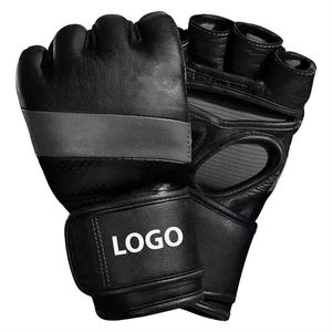 Gants de MMA en cuir PU professionnels en gros avec protection UV, logo personnalisé et usage commercial - Haute qualité - Product Image 4