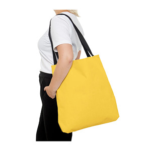2026 nouveauté sac fourre-tout en cuir de luxe à usage professionnel vente chaude couleur jaune 100% coton sac réutilisable pour lettre de voyage - Product Image 4