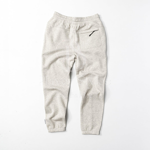Pantalons de survêtement pour hommes de haute qualité Logo personnalisé coton Streetwear pantalons de survêtement poches décontracté motif droit léger plat uni - Product Image 5
