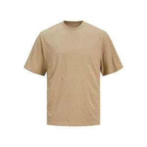 T-shirts personnalisés pour hommes 2026, streetwear vierge, t-shirts de haute qualité 100 % coton, grammage lourd, col rond oversize, vierge, surdimensionné, OEM - Product Image 1