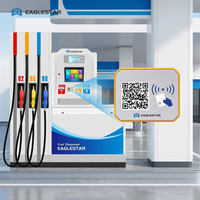 Terminal de Pago Digital para Gasolinera Eaglestar con Lector de Códigos QR y Función de Facturación Automática