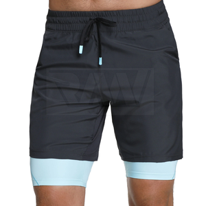 Latest Design Cotton Made <b>Men</b> Gym <b>Shorts</b> For Adult Size Pakistan Manufacture <b>Men</b> Gym <b>Shorts</b> - Product Image 6