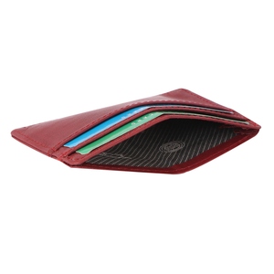 Durable Slim Vintage <b>Leather</b> RFID Protected Open Card Holder <b>Wallet</b> Lightweight Structure Secure Organization Stylish Finish <b>Men</b> - Product Image 6