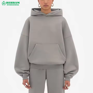 Nouvel Arrivage – Sweat à Capuche Unisexe en Molleton Épais 500 GSM, Coupe Ample, Personnalisable, en Coton et French Terry - Product Image 6