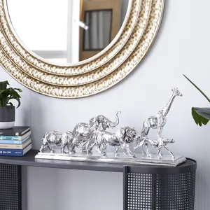 Escultura de Oso de Metal Hecha a Mano para Decoración Rústica de Cabaña de Invierno, Pieza Decorativa para Mesa de Centro y Estantes, Gran Mayorista Zahid Export - Product Image 3