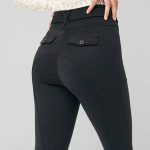 กางเกงรัดรูปสำหรับขี่ม้าของผู้หญิงกางเกงเลกกิ้งสำหรับขี่ม้าผ้ารัดหัวเข่าน้ำหนักเบา - Product Image 3