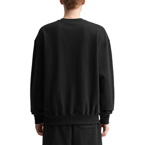 Sweatshirt à capuche oversize unisexe 100% coton avec logo imprimé personnalisé coupe brodée OEM ras du cou sweatshirts à capuche numériques pour hommes - Product Image 5