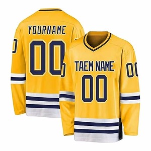 Jersey de Hockey sobre Hielo para Adultos al por Mayor, Logotipo y Diseño Personalizados, Jersey de Hockey sobre Hielo Sublimado, Servicio OEM - Product Image 2