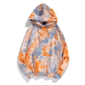 Cotton/Polyester Custom Men's Hoodies Full Print Heavyweight Fleece StreetWear Embroidered Logo Solid Winter Season Plain Dyed - Product Image 3
