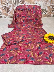 LANZAMIENTO NUEVO HEAVY STRAIGHT KURTI PANT SET FABRIC RAYON SUPER HEAVY CALIDAD PREMIUM - Product Image 4