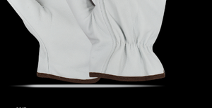 Dernier modèle de gant en cuir de conducteur à bon prix Gants de travail sûrs/Gants chauds de conduite sécuritaire/Gants en peau de vache - Product Image 4