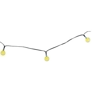 Lampe solaire Garlande 20 LED 5M, lampe de jardin pour balcon, lumière circulaire - Product Image 4