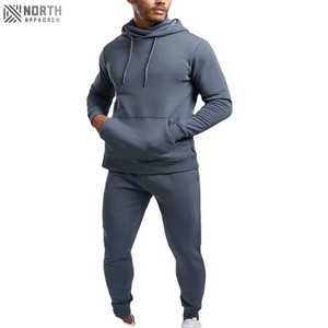 Ensemble de sweatshirt et pantalon de survêtement à capuche surdimensionnés en coton sweatshirt à col rond pour hommes et femmes sweatshirt à capuche réversible Hombre - Product Image 1