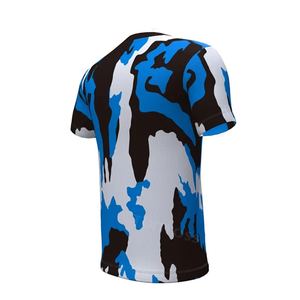 Camiseta de fútbol americano de manga corta personalizada al por mayor, ropa deportiva de tela transpirable de secado rápido para equipos unisex, jugadores de talla grande - Product Image 4