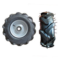 13X5.00-6 Ban Karet Pneumatik Tugas Berat untuk Traktor, Gerobak Dorong, dan Gerobak Roda