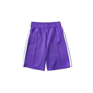 Pantalones Cortos Deportivos Casuales Personalizables de Mezcla de Poliéster/Algodón Resistentes, Opciones de Estampado Únicas, Secado Rápido, Estilo Urbano Vintage - Product Image 6