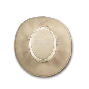 หมวกซาฟารีระบายอากาศได้ดีใช้ได้ทั้งชายและหญิงหมวกซาฟารีผ้าแคนวาสกันน้ำได้ครึ่งตาข่ายสีขาว - Product Image 3