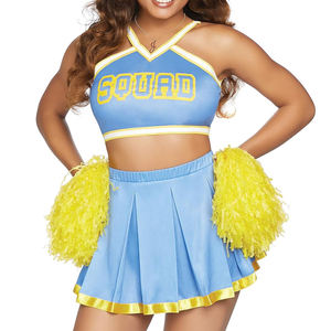Uniforme de pom-pom girl Offre Spéciale confortable pour femmes avec logo personnalisé uniforme de pom-pom girl pakistanais - Product Image 1