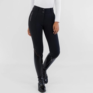 Pantalones de mujer ecuestres de alta calidad, ropa personalizada elástica de 4 vías, pantalones de montar a caballo al por mayor a granel - Product Image 3