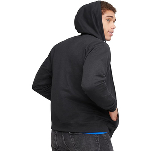 Sweat à capuche pour homme de haute qualité, coupe ample, en polaire, sans cordon de serrage, à fermeture éclair, coupe ample, vente chaude, personnalisable - Product Image 4