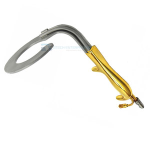 Instrumentos quirúrgicos de acero inoxidable de uso manual de tamaño personalizado Retractores de fibra óptica de bajo precio la base del equipo quirúrgico - Product Image 5