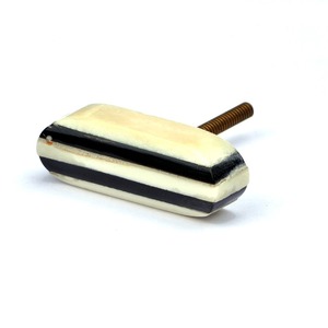 Perillas de Puerta Interiores Contemporáneas Hechas a Mano, Hueso Pulido y Madera Ecológica, Producto Artesanal Natural Moderno y Elegante - Product Image 4