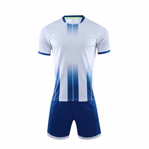 Elegantes conjuntos de ropa de fútbol de color degradado con opciones personalizables para equipos - Product Image 1