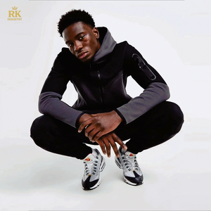 Ensemble veste et pantalon de survêtement de haute qualité-élégant, confortable et parfait pour les vêtements de sport et les tenues décontractées - Product Image 4