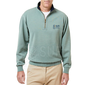 Sweat-shirt à fermeture éclair sur le devant en coton 100% pour homme, best-seller, hiver, séchage rapide, écologique, faible MOQ - Product Image 5