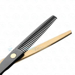 Ciseaux de coupe et d'éclaircissage pour barbiers professionnels Ciseaux de coupe et d'éclaircissage ergonomiques pour barbiers - Product Image 5