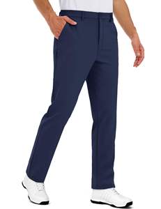 กางเกงกอล์ฟผ้าฝ้ายระบายอากาศน้ำหนักเบาสำหรับผู้ชายกางเกงวิ่งสำหรับใส่ตีกอล์ฟกางเกงวิ่งสำหรับ100% โลโก้ตามสั่ง - Product Image 5