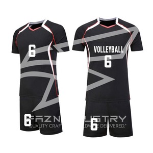 OEM Volleyball Uniform Kit Men <b>Women</b> Kids Polyester Quick Dry Breathable Team Jersey and <b>Shorts</b> Supply - Product Image 4
