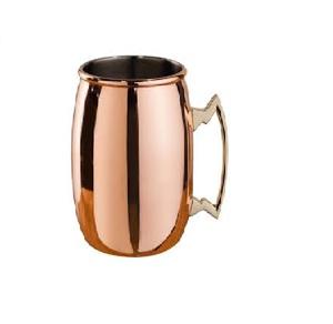 Tasse en cuivre pur conception martelée tasse tasse à café mule de moscou tasse pure de grande taille tasse à café mule de moscou - Product Image 6