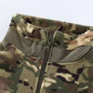 Vestes de chasse softshell pour adultes avec plusieurs poches, fermeture éclair à capuche, vestes de randonnée en plein air avec logo personnalisé imprimé - Product Image 6