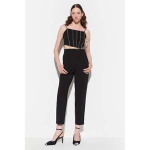 Pantalones de Cintura Alta para Mujer, 100% Poliéster, Mega Merchant - Product Image 3