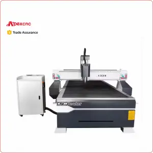 Đại lý giá rẻ sử dụng thứ hai tay 1325 động cơ bước khắc gỗ khắc CNC Router giá máy để bán